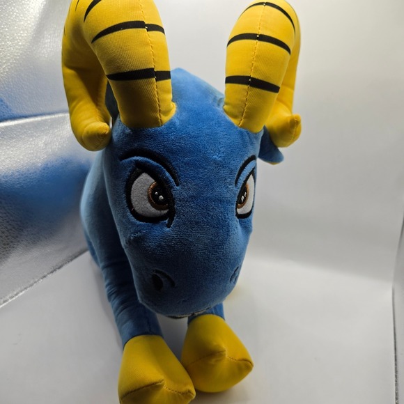 Large NFL Los Angeles Rams Mascot Soft Plush Blue & Gold 14" Game Day Giveaway - Picture 1 of 3